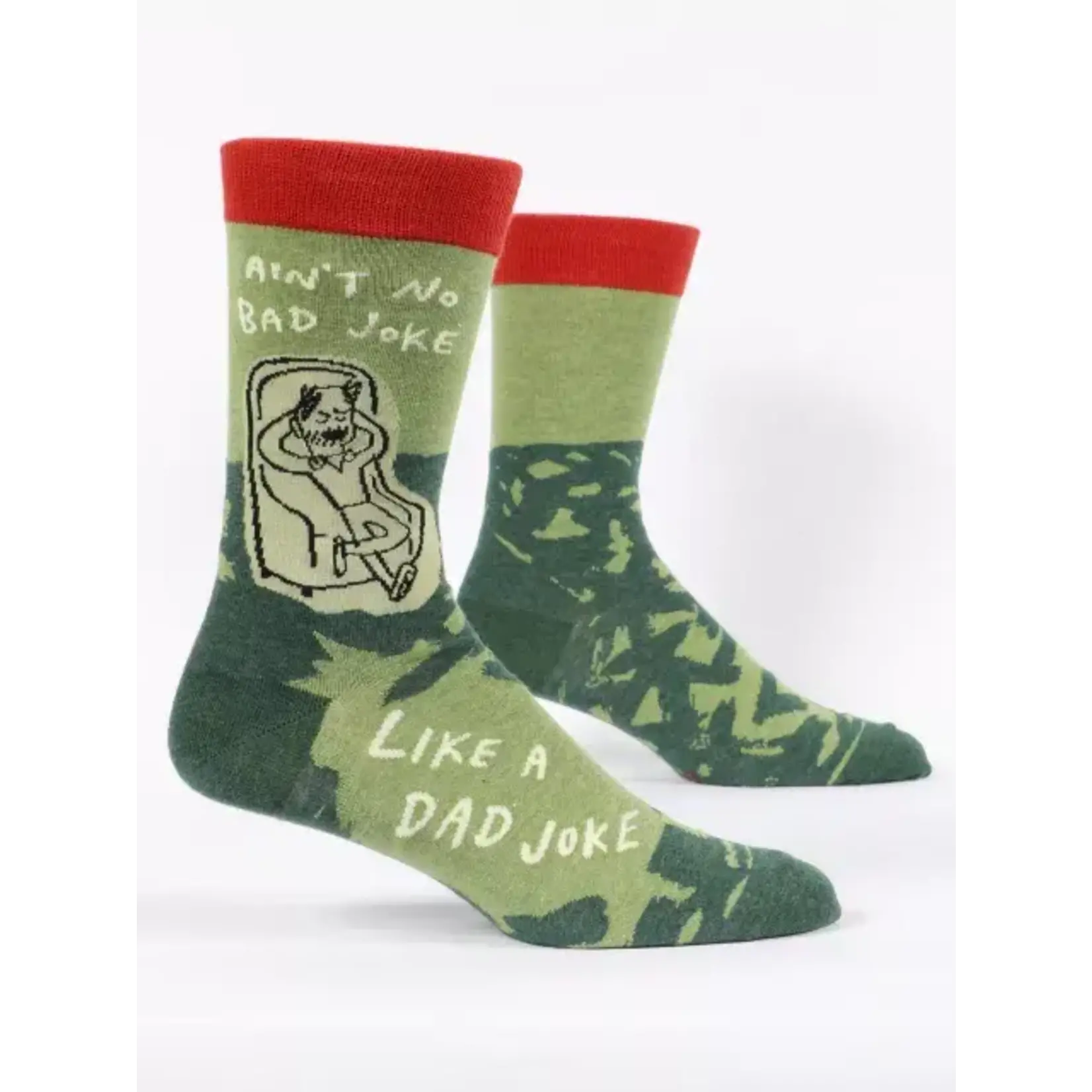 BlueQ Dad Joke Men's Crew Socks