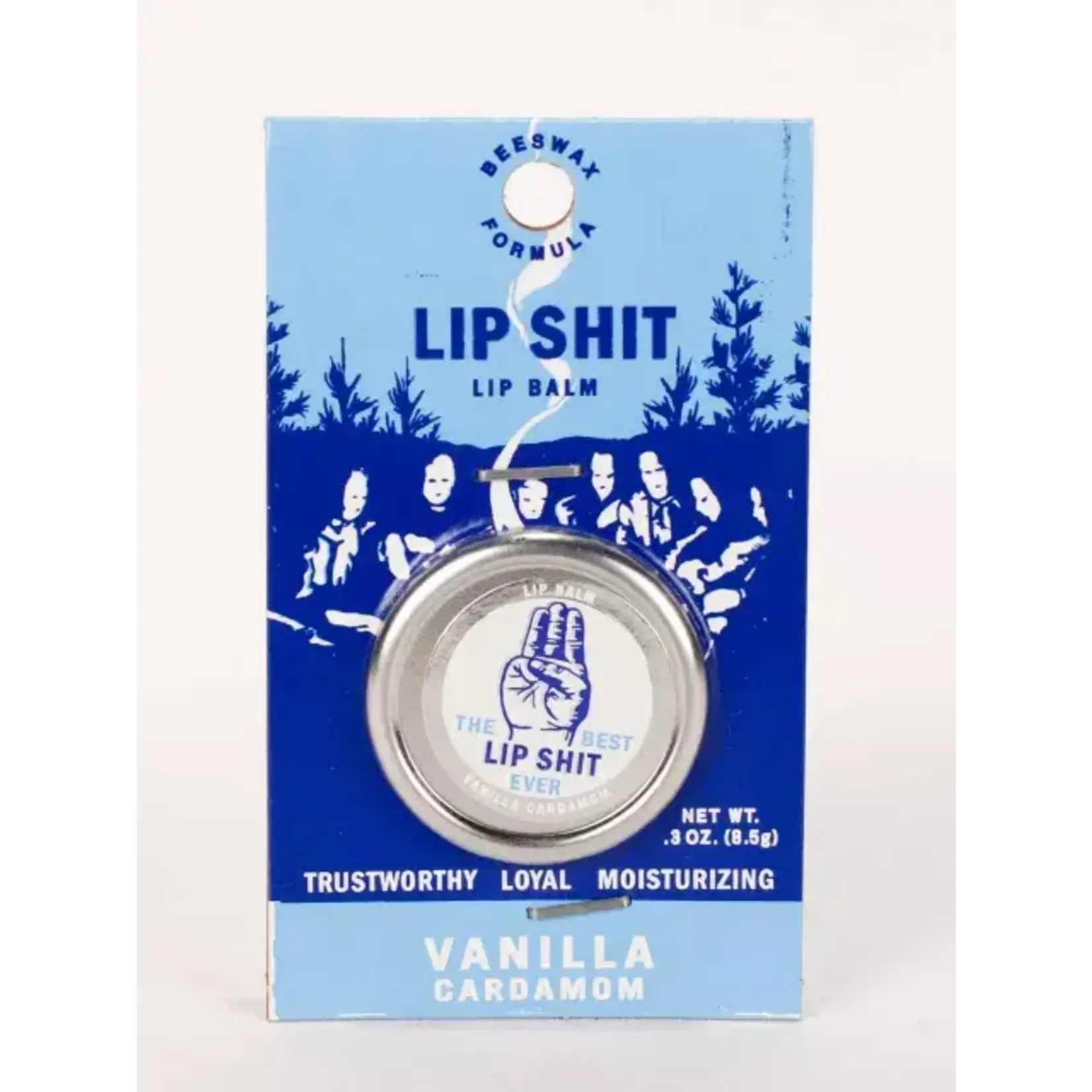 BlueQ Lip Shit Lip Balm Vanilla Cardamon