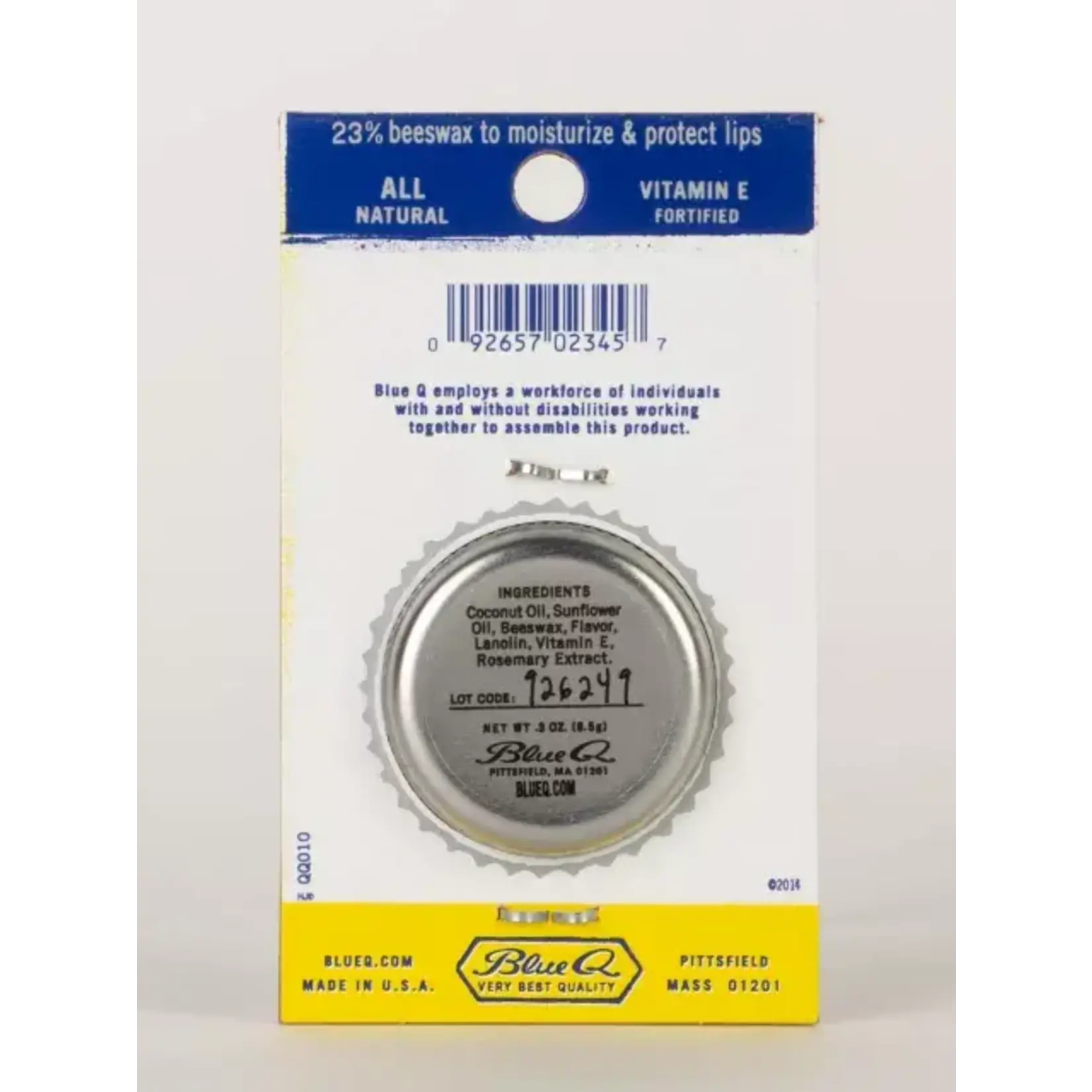 BlueQ Lip Shit - Lip Balm Blackberry Honey
