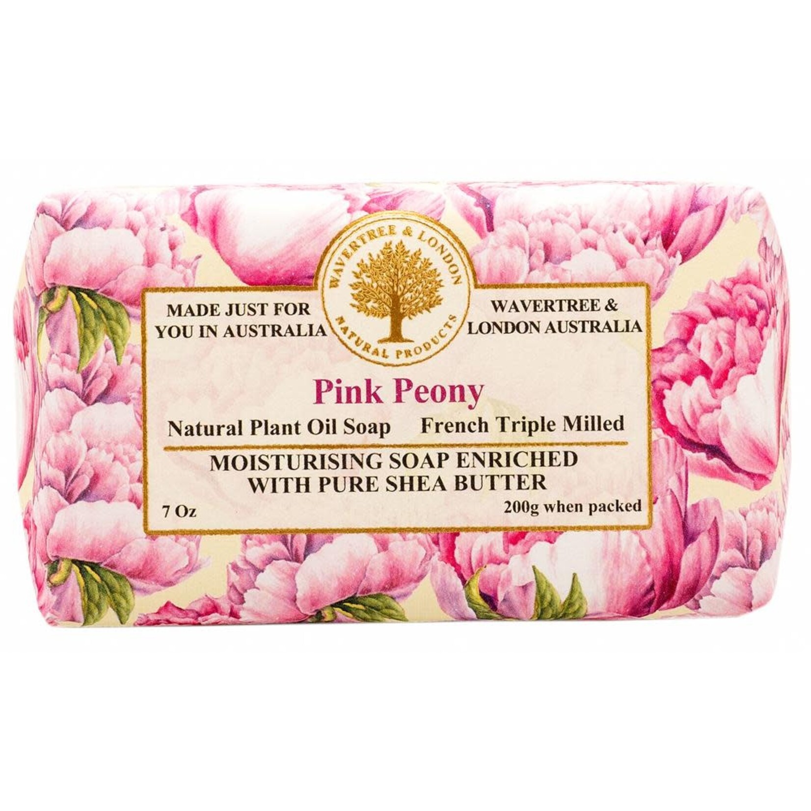 Australian Natural Soap Pink Peony Luxury Soap