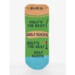 BlueQ Golf Sucks - Sneaker Socks (L/XL)