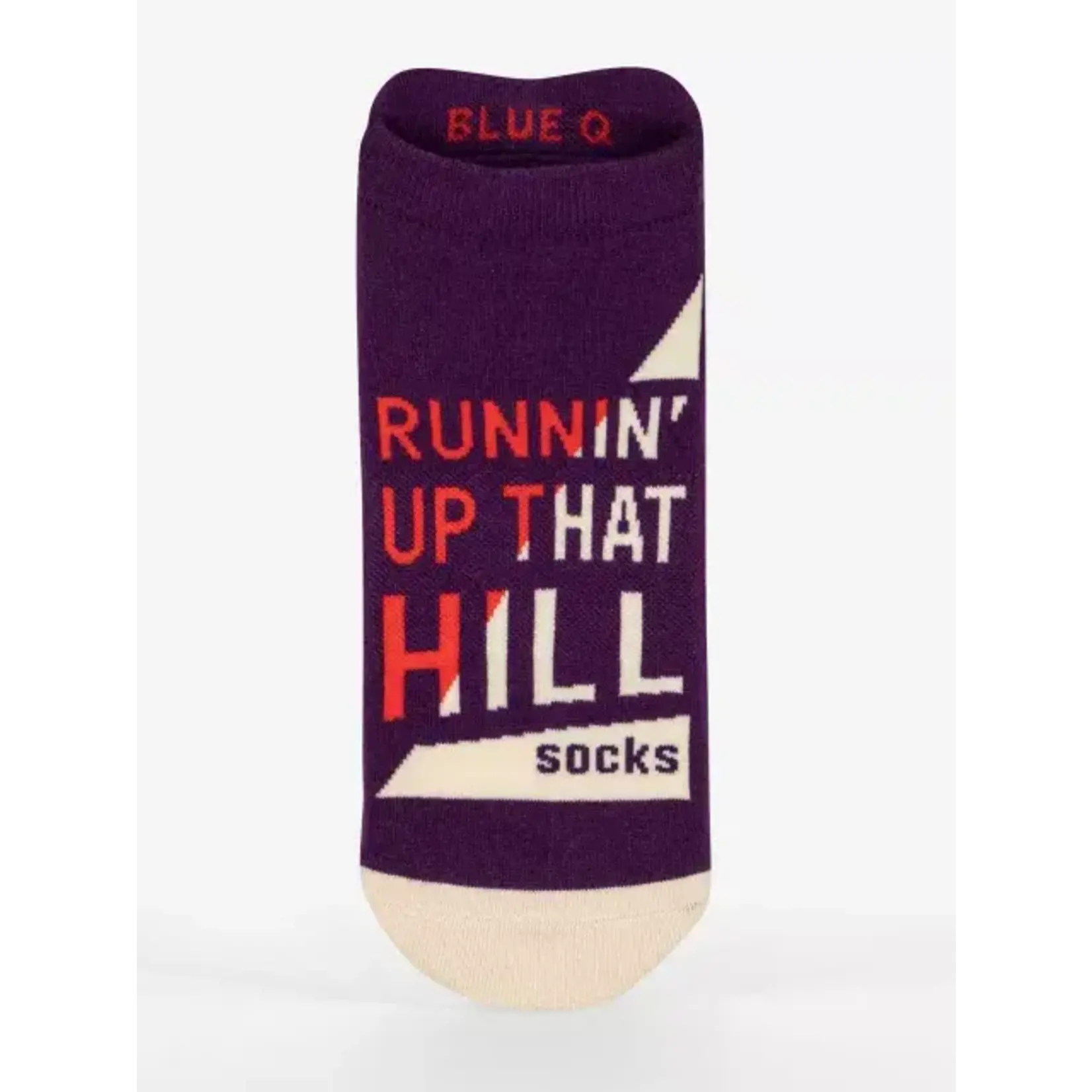 BlueQ Runnin Up That Hill Sneaker Socks L/XL