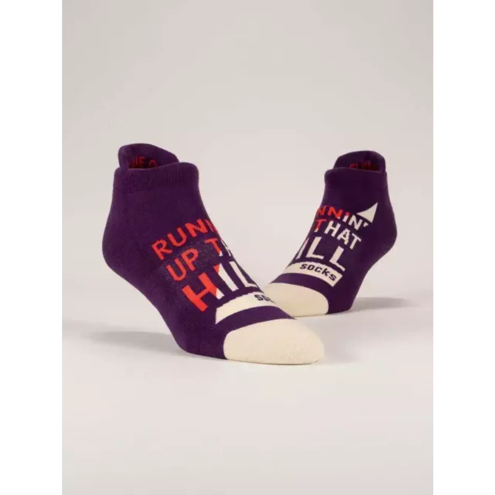 BlueQ Runnin Up That Hill Sneaker Socks L/XL