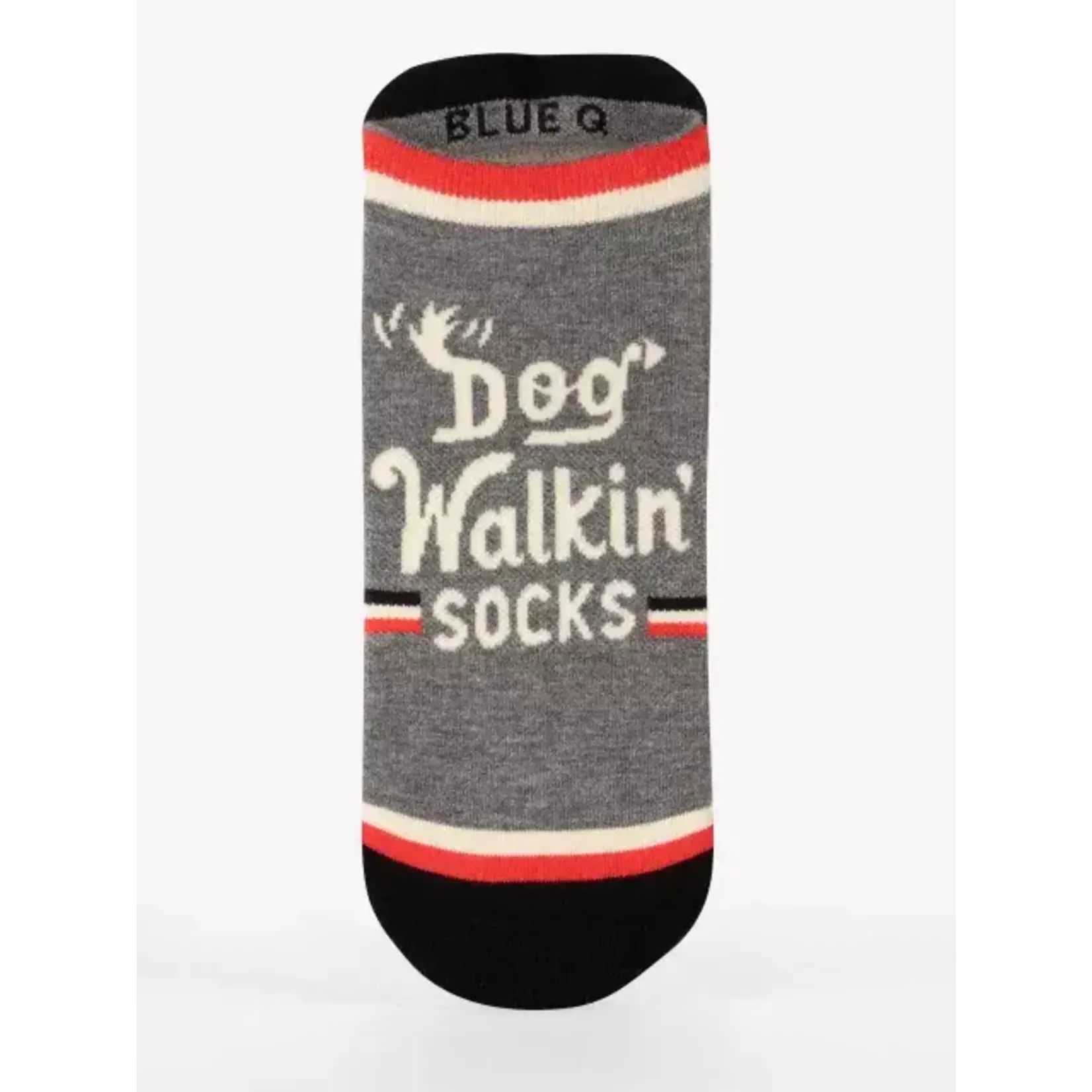 BlueQ Dog Walkin Sneaker Socks Sm/Med