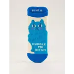 BlueQ Cuddle Me Sneaker Socks Sm/Med