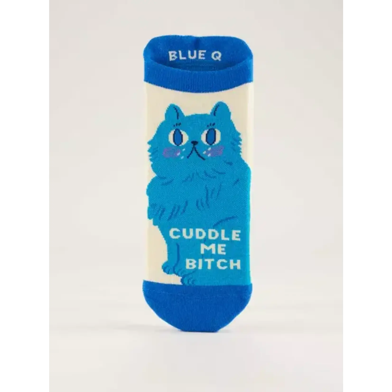 BlueQ Cuddle Me Sneaker Socks Sm/Med