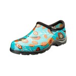 Garden Shoe Birds Turquoise - Women's 9