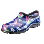 Garden Shoe Blue/Pink Hummingbirds Women's 7
