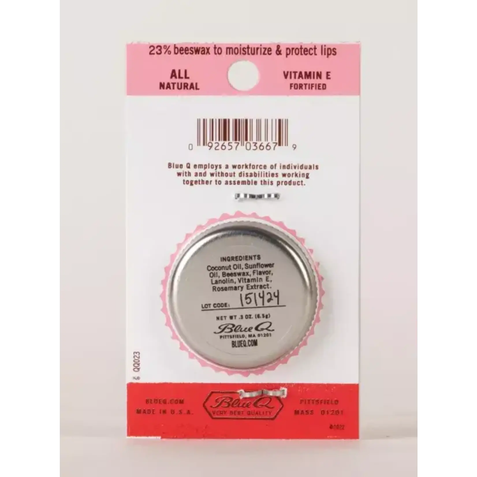 BlueQ Lip Shit Lip Balm Classic Cherry