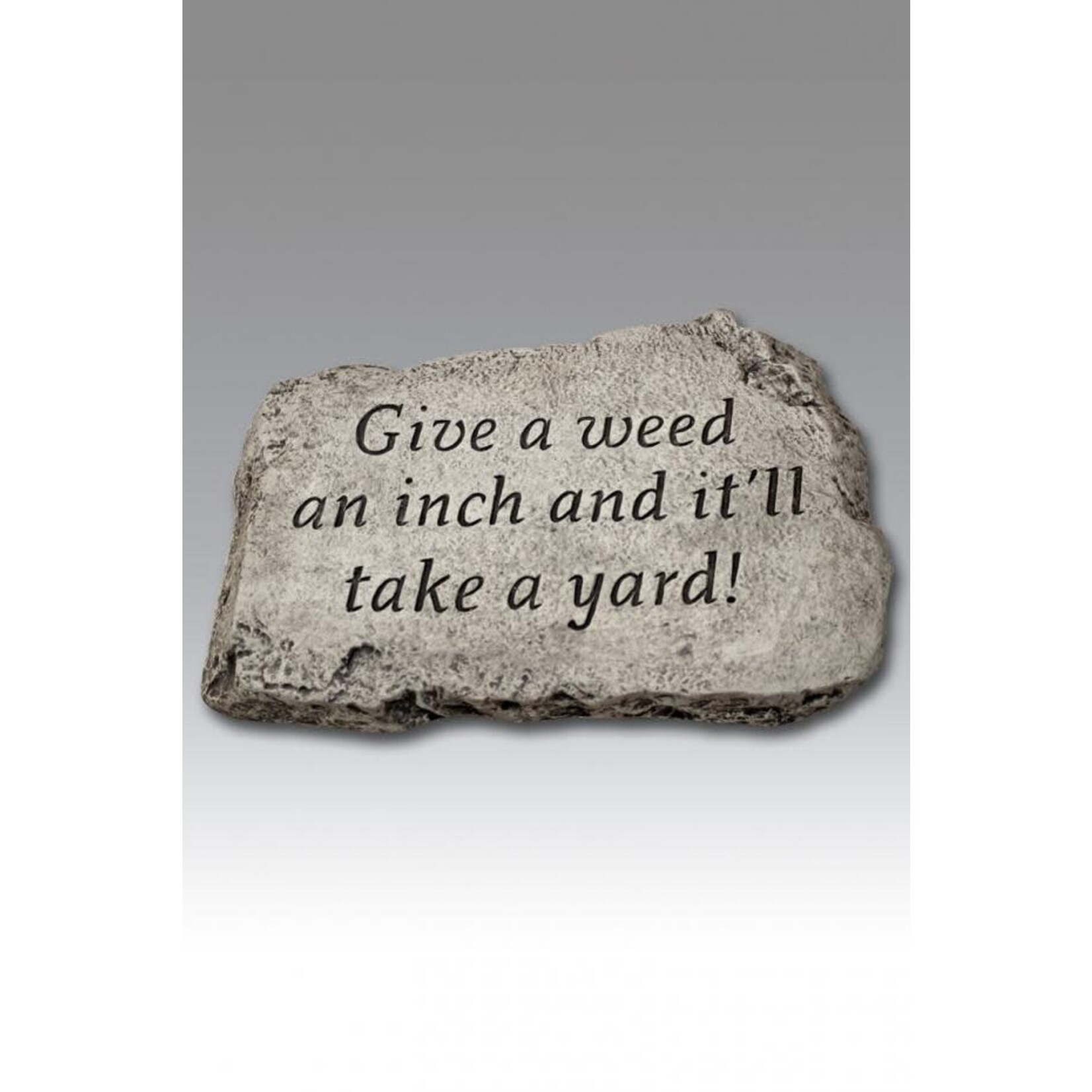 Massarelli Stone Give a Weed an Inch