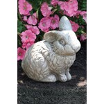 Massarelli Stone Sitting Bunny   (under bench)