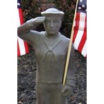 Massarelli Stone U.S. Armed Forces Statue - Navy
