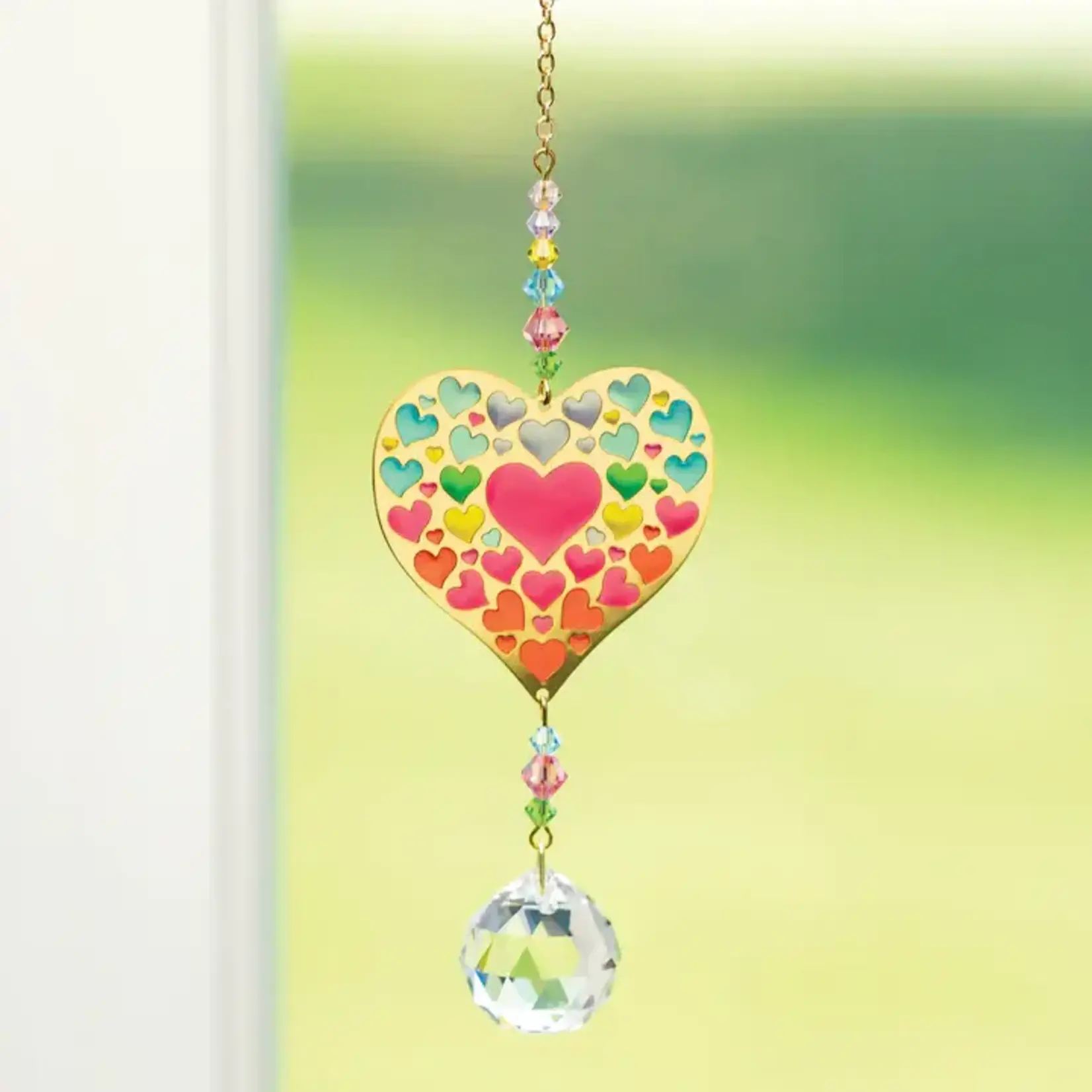 Woodstock Chimes Crystal Dreams Heart Of Hearts