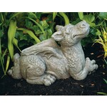 Massarelli Stone Sweet Pea Dragon Statue   (H3)