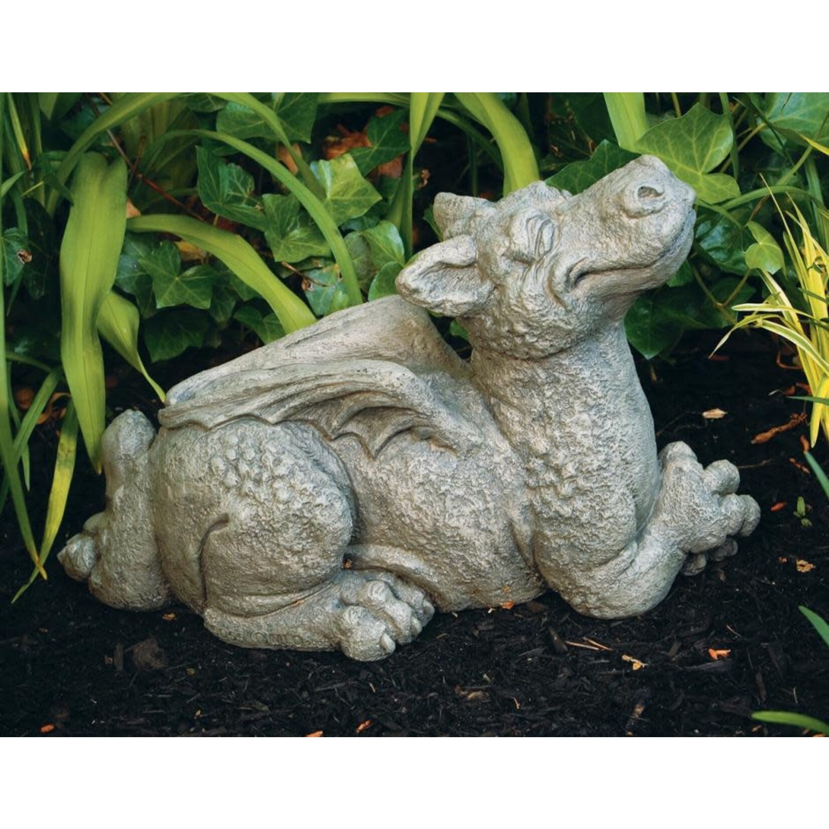 Massarelli Stone Sweet Pea Dragon Statue   (H3)