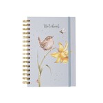 'THE BIRDS AND THE BEES' w/ WREN SPIRAL BOUND NOTEBOOK