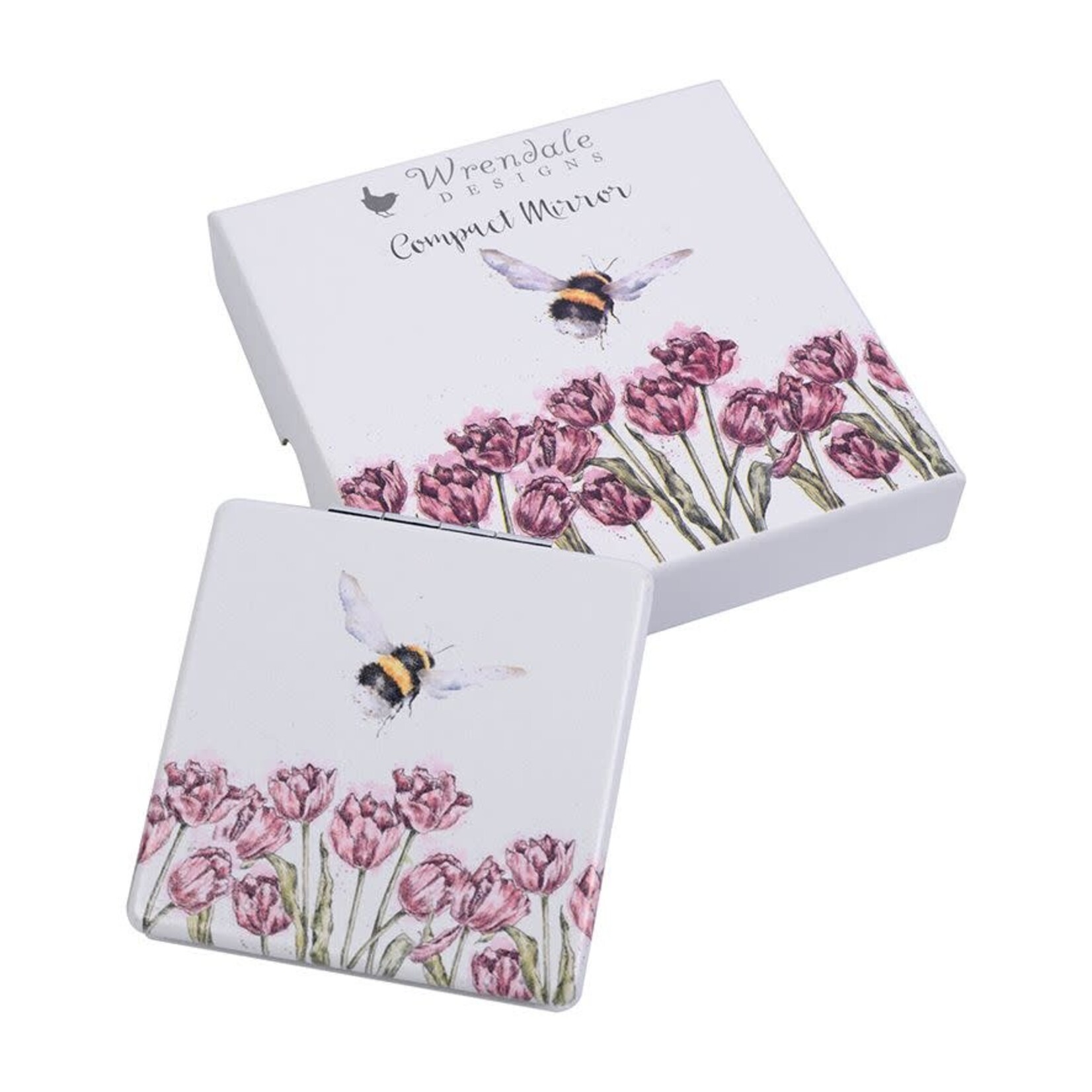 'FLIGHT OF THE BUMBLEBEE' BEE COMPACT MIRROR