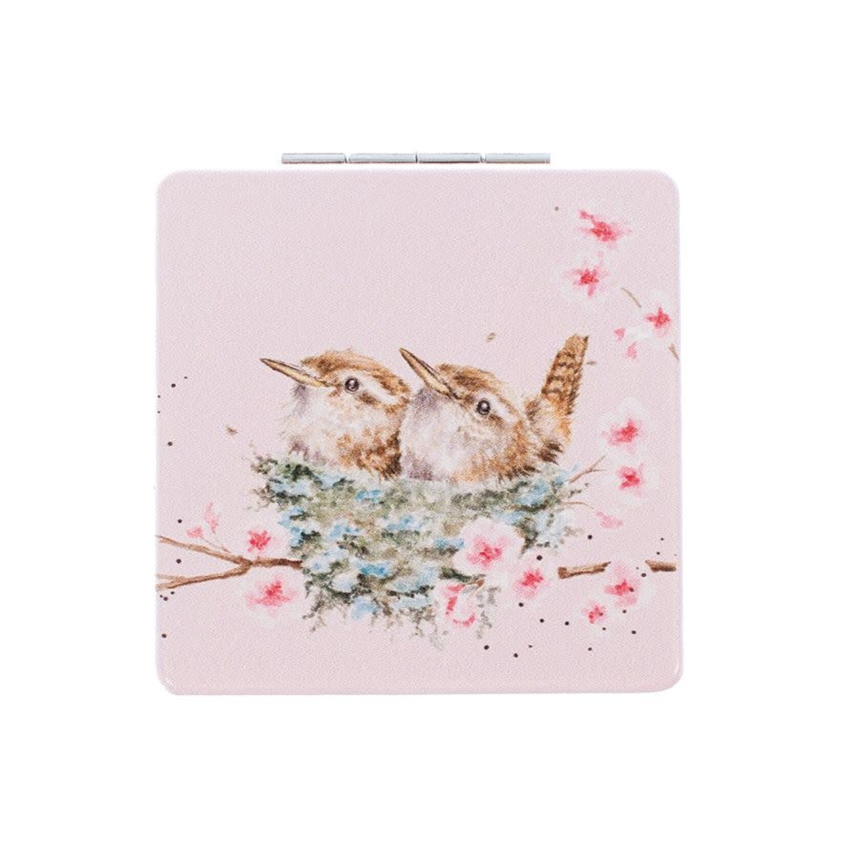 'HOME TWEET HOME' WREN COMPACT MIRROR