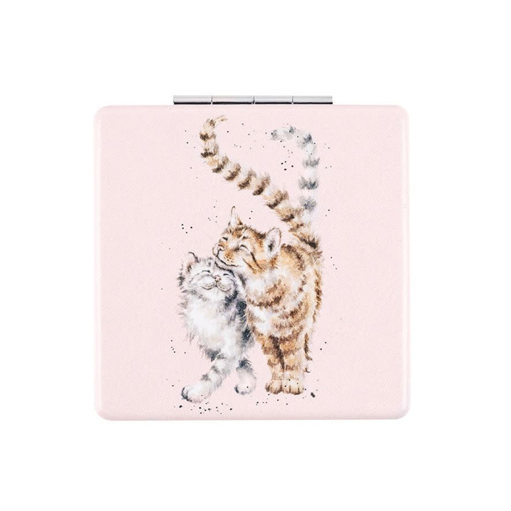 'FELINE GOOD' CAT COMPACT MIRROR