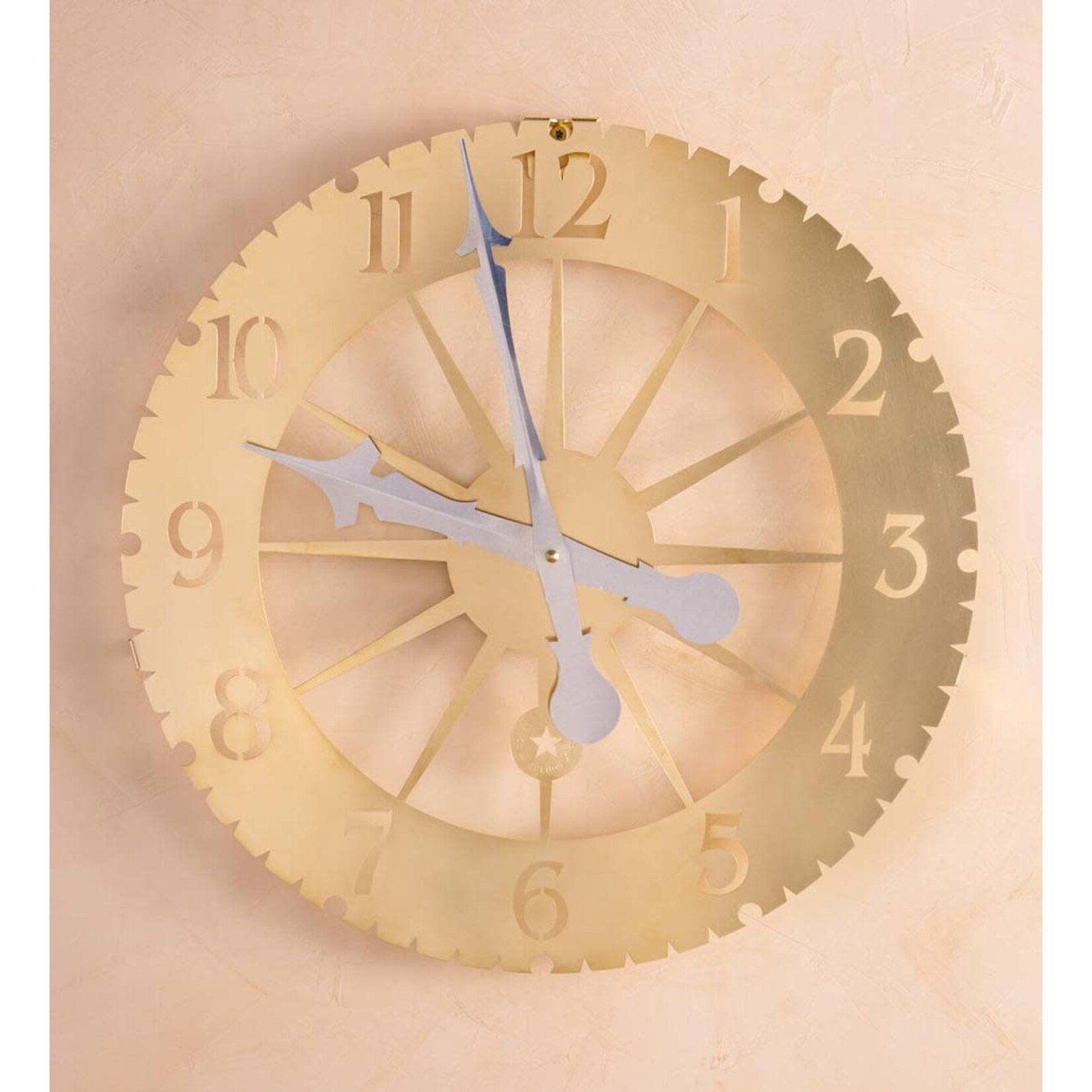 Conant Custom Brass Jeffersonian Clock