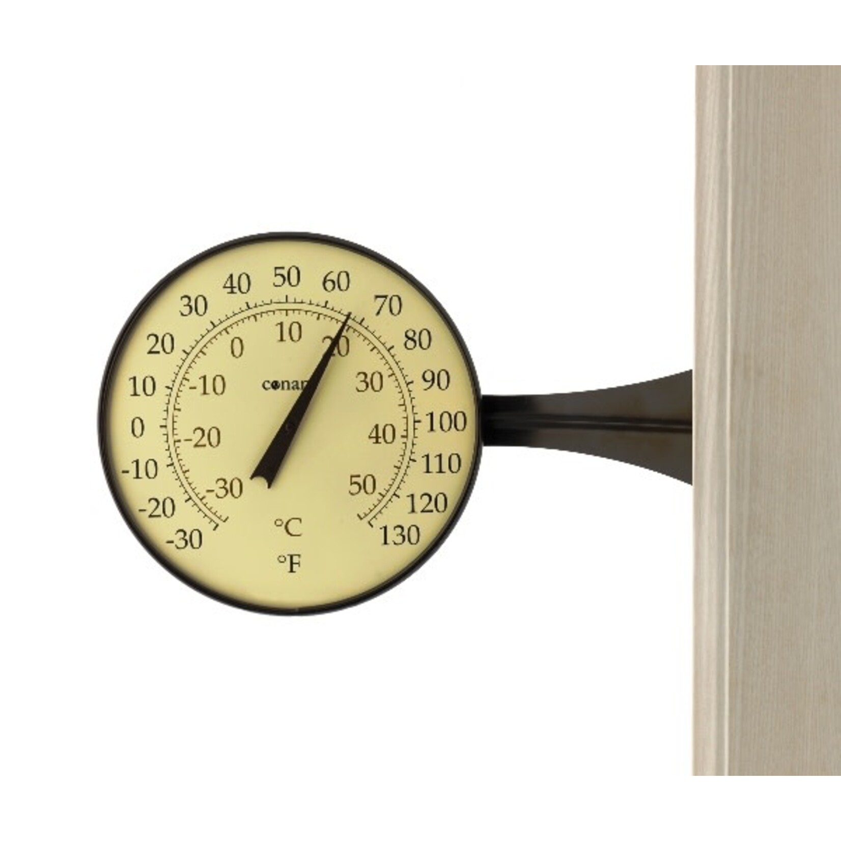 Conant Custom Brass Large Dial Thermometer