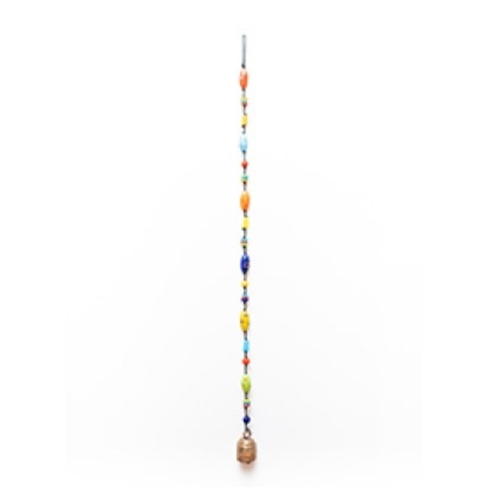 Flower Power Hanger with Beads and Bell