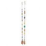 The Aura Of Glass Beads Set with 2 Bells
