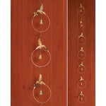 Flamed Hummingbird Rain Chain 96"