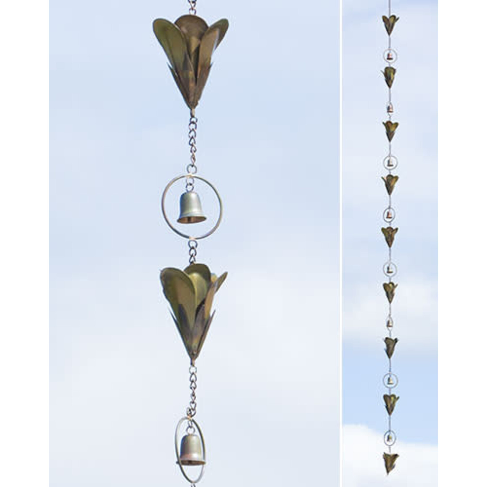 Lily Flower Rain Chain (G5)