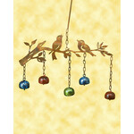 Birds With Bells Wind Chime