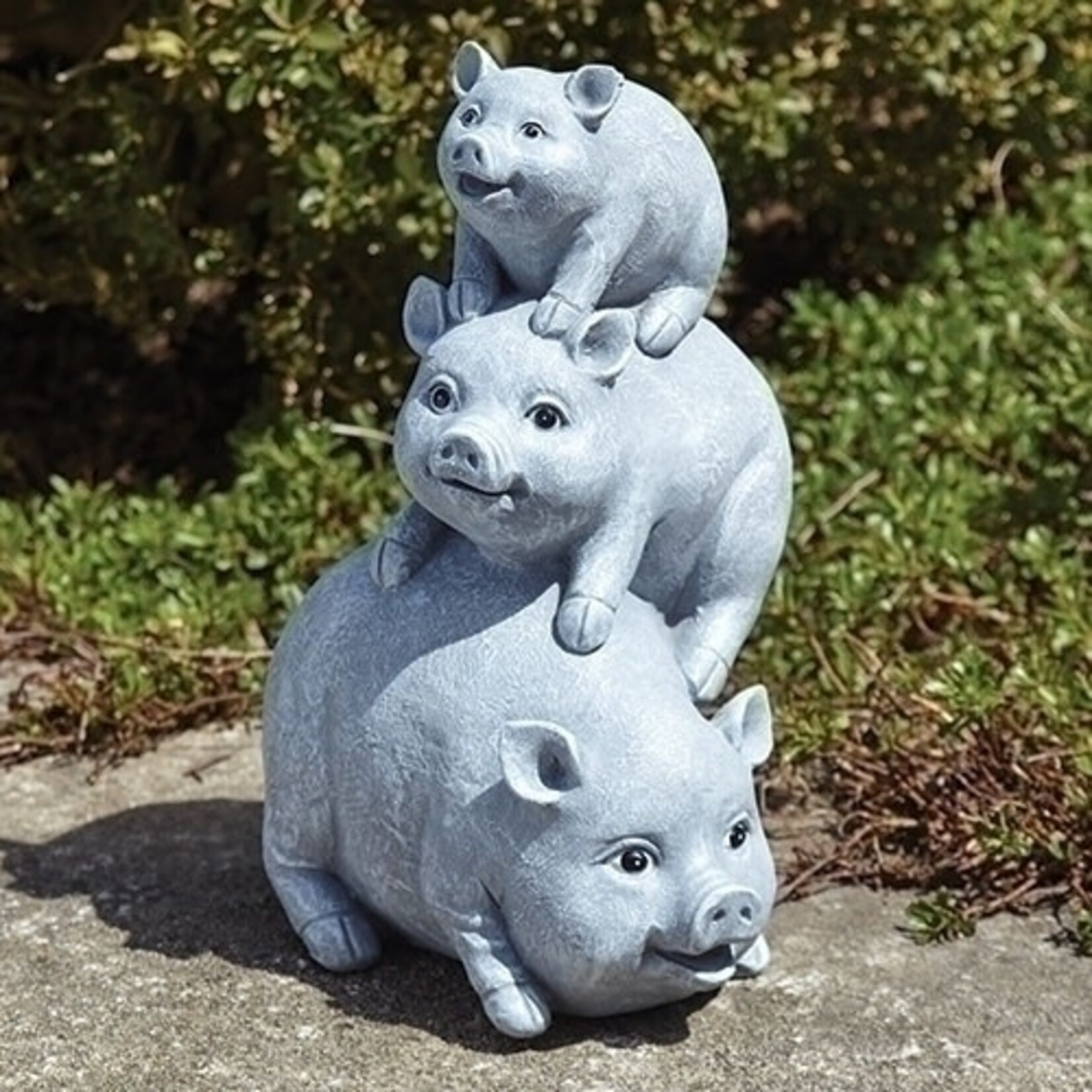 Stacked Pigs Statue