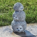 Stacked Hedgehog Statue
