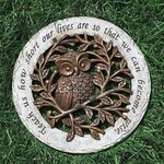 Owl - Stepping Stone  (12"D)