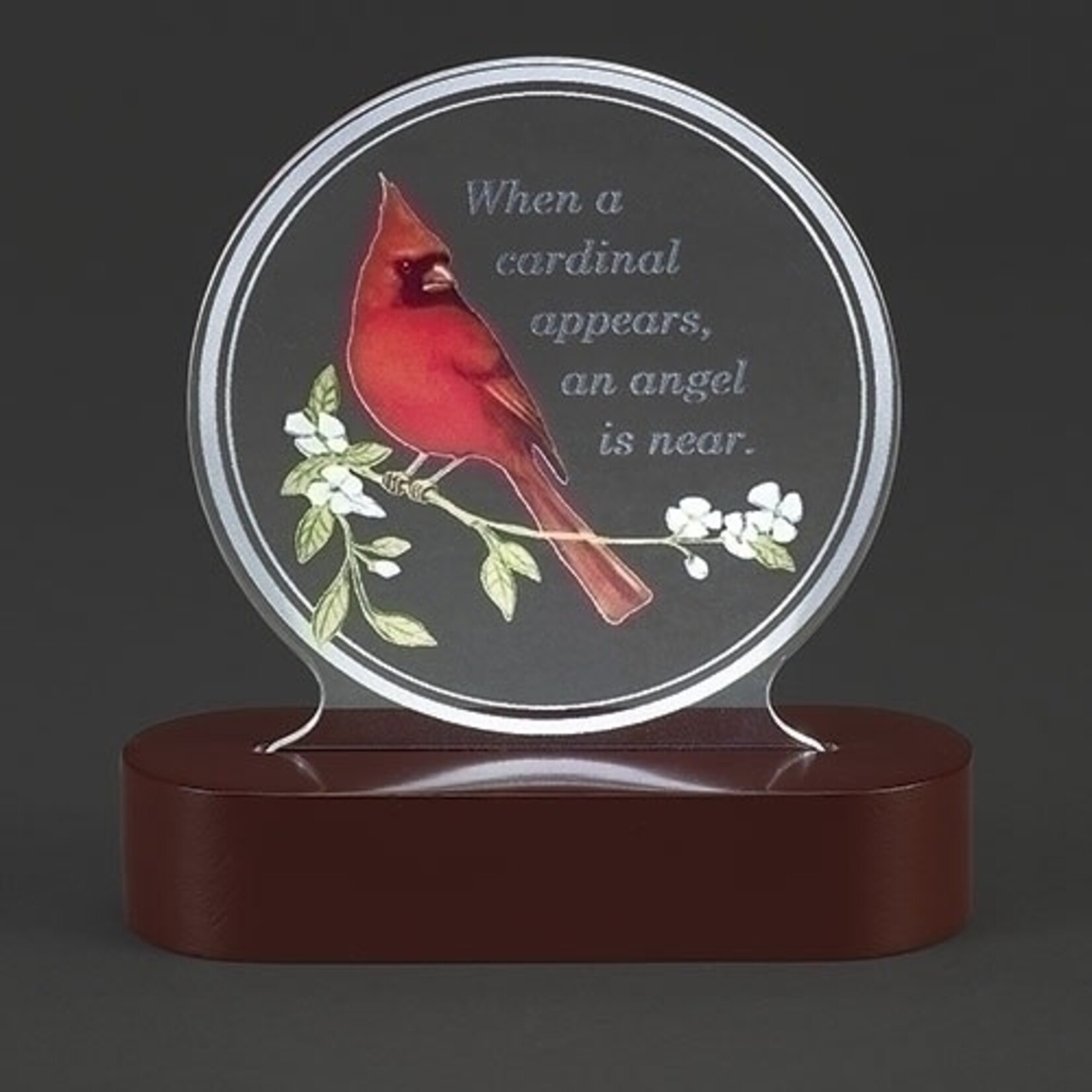Cardinal Tabletop Plaque