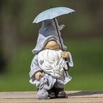 Gnome With Umbrella Statue ( G 12 )