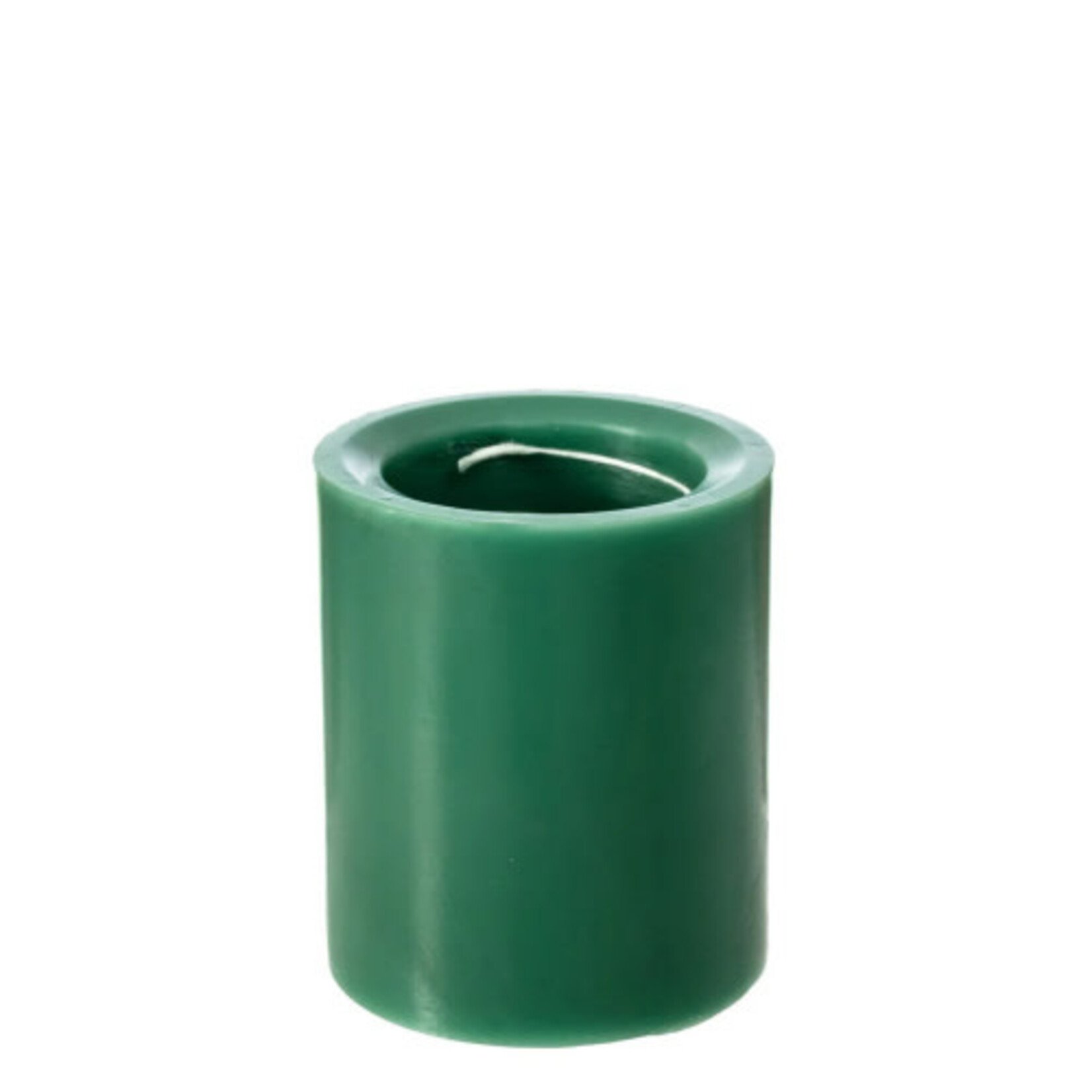 Spiral Candles Evergreen  Small