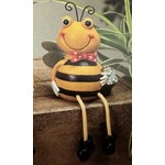 Bee Shelf Sitter Pink Bow Tie    (H24)