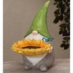 Gnome With Sunflower Bird Feeder