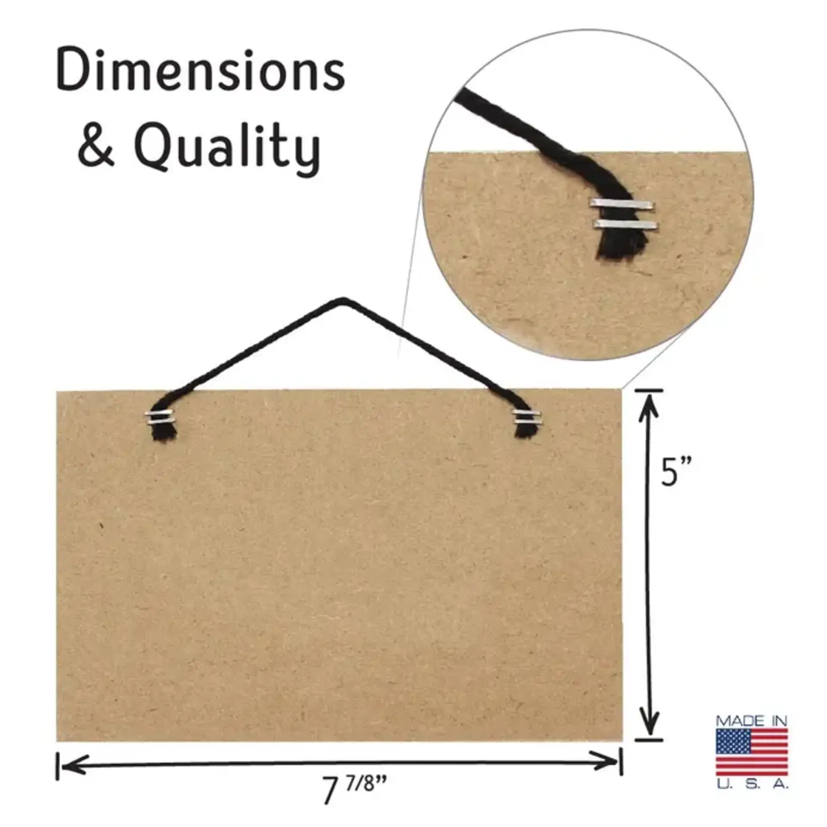 Bee Kind Hang-Up Sign