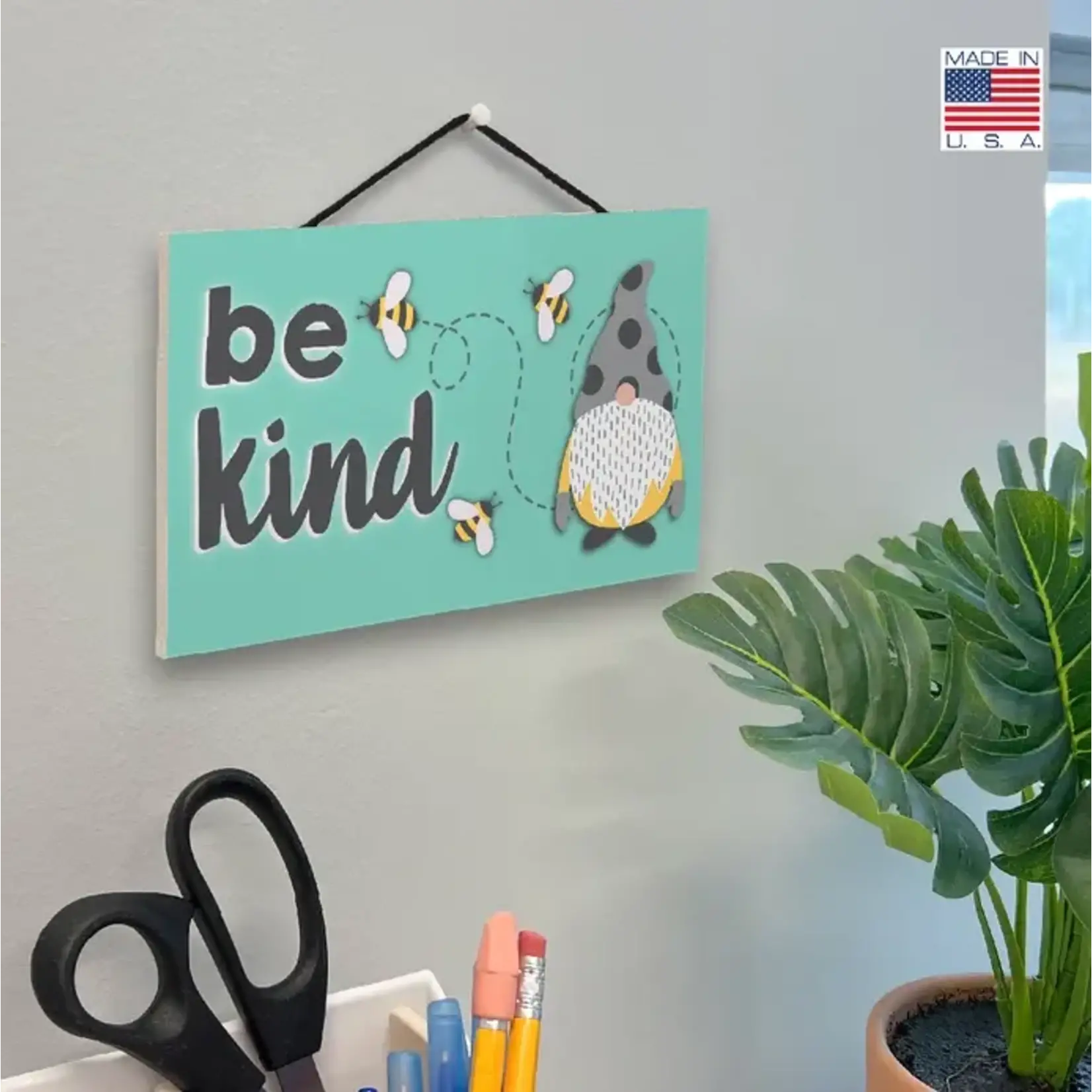 Bee Kind Hang-Up Sign