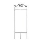 Garden Flag Stand -Ornate