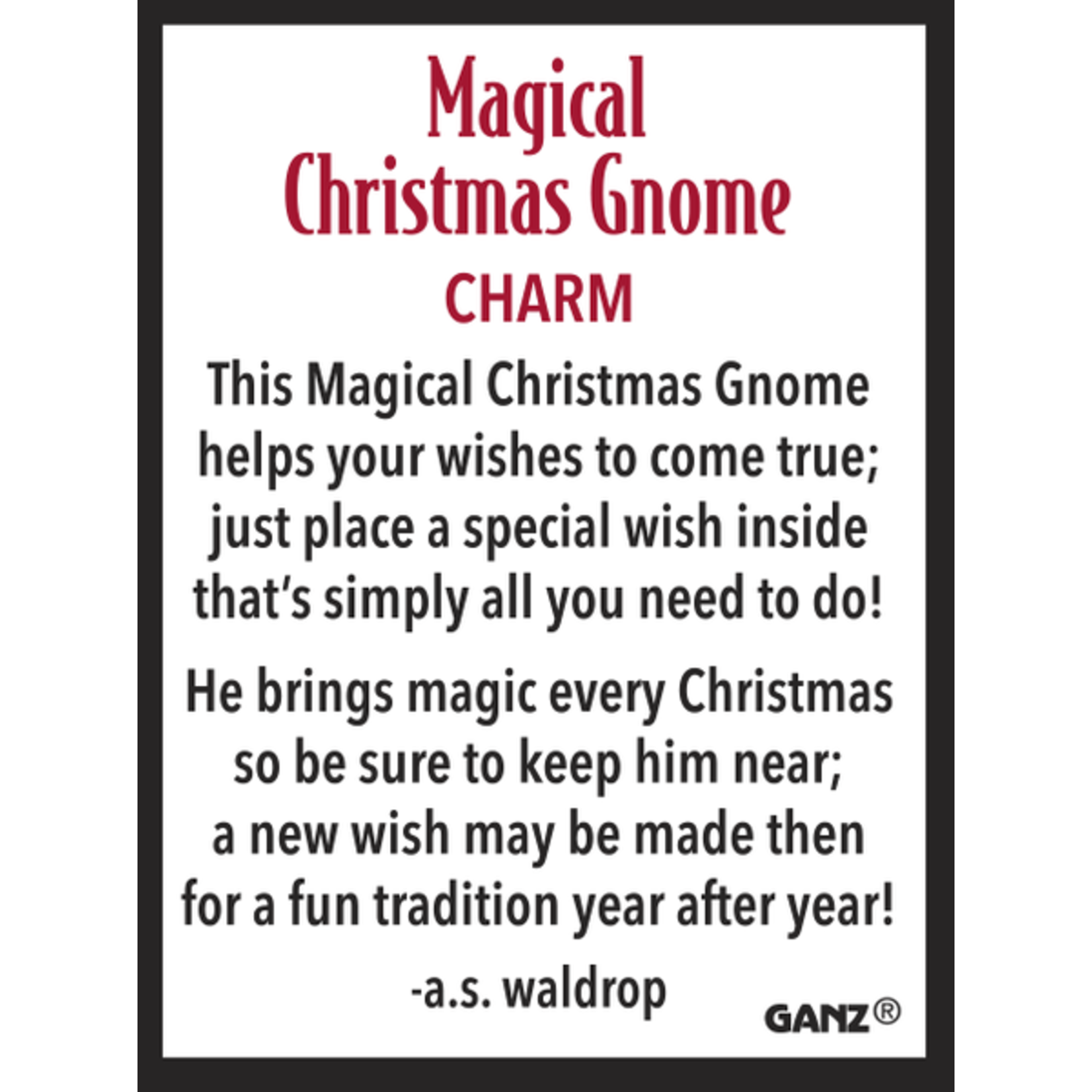 Magical Gnome Wish Box