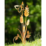 Butterfly on Plant Garden Stake