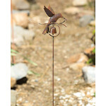 Flamed Hummingbird Garden Stake  (Window C)