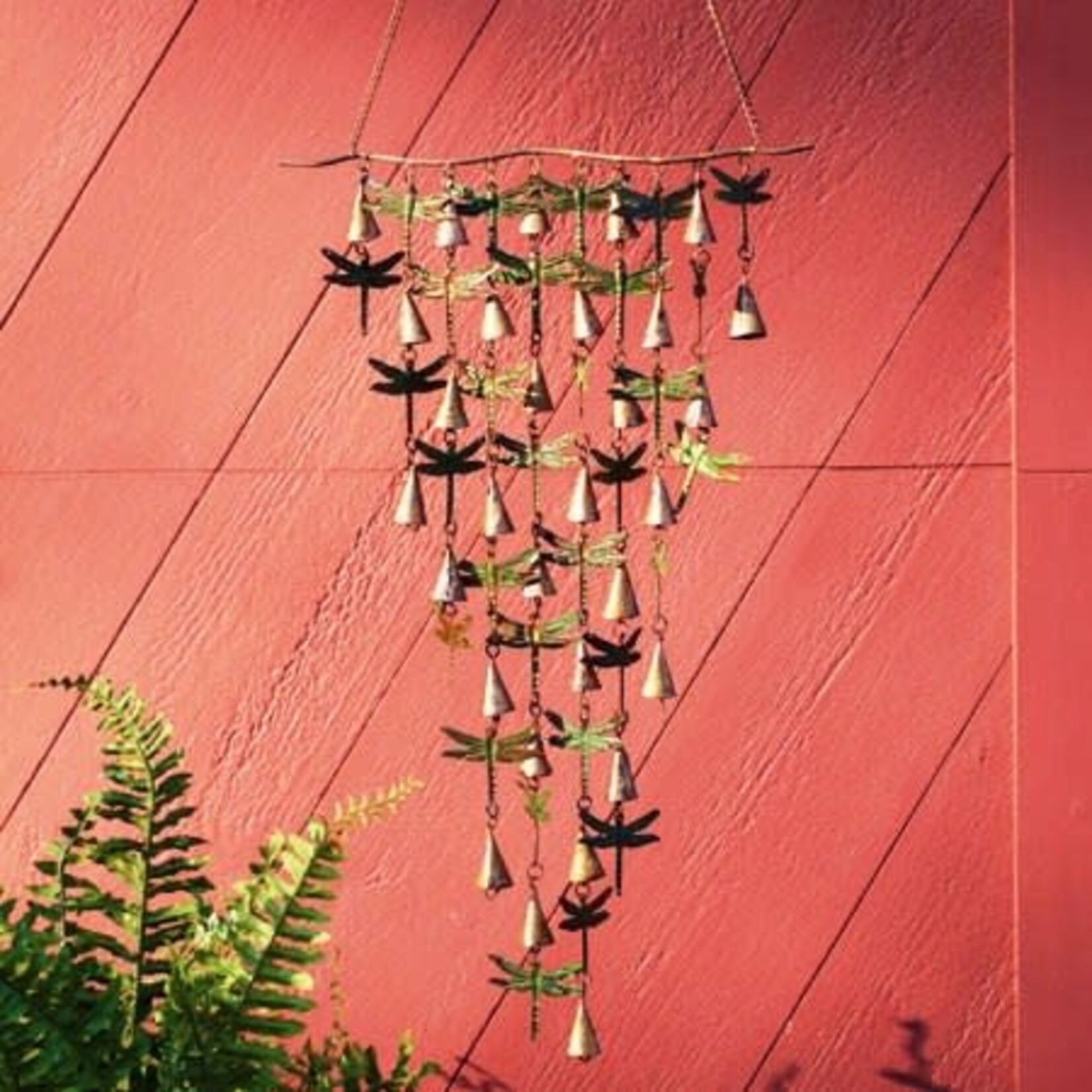 Shimmering Bells Dragonflies (Green)