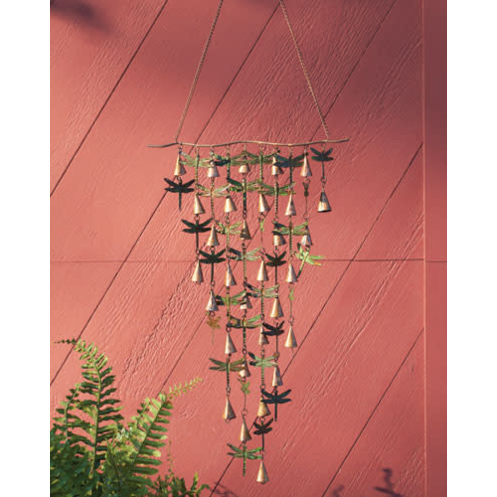 Shimmering Bells Dragonflies (Green)