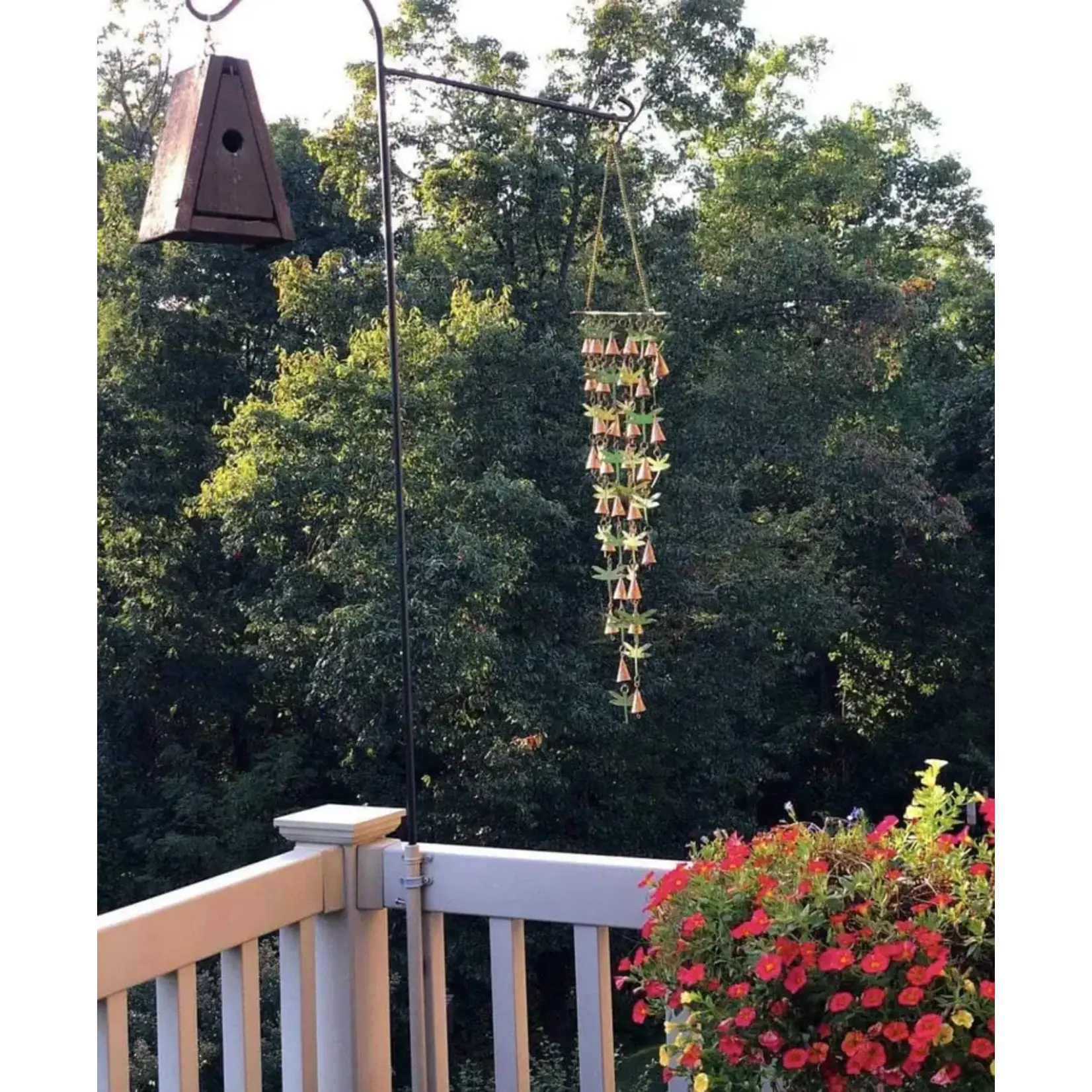 Shimmering Bells  With Hummingbirds