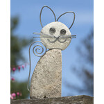 Whiskered River Stone Cat