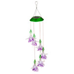 White Light Pink Solar Fairy Mobile
