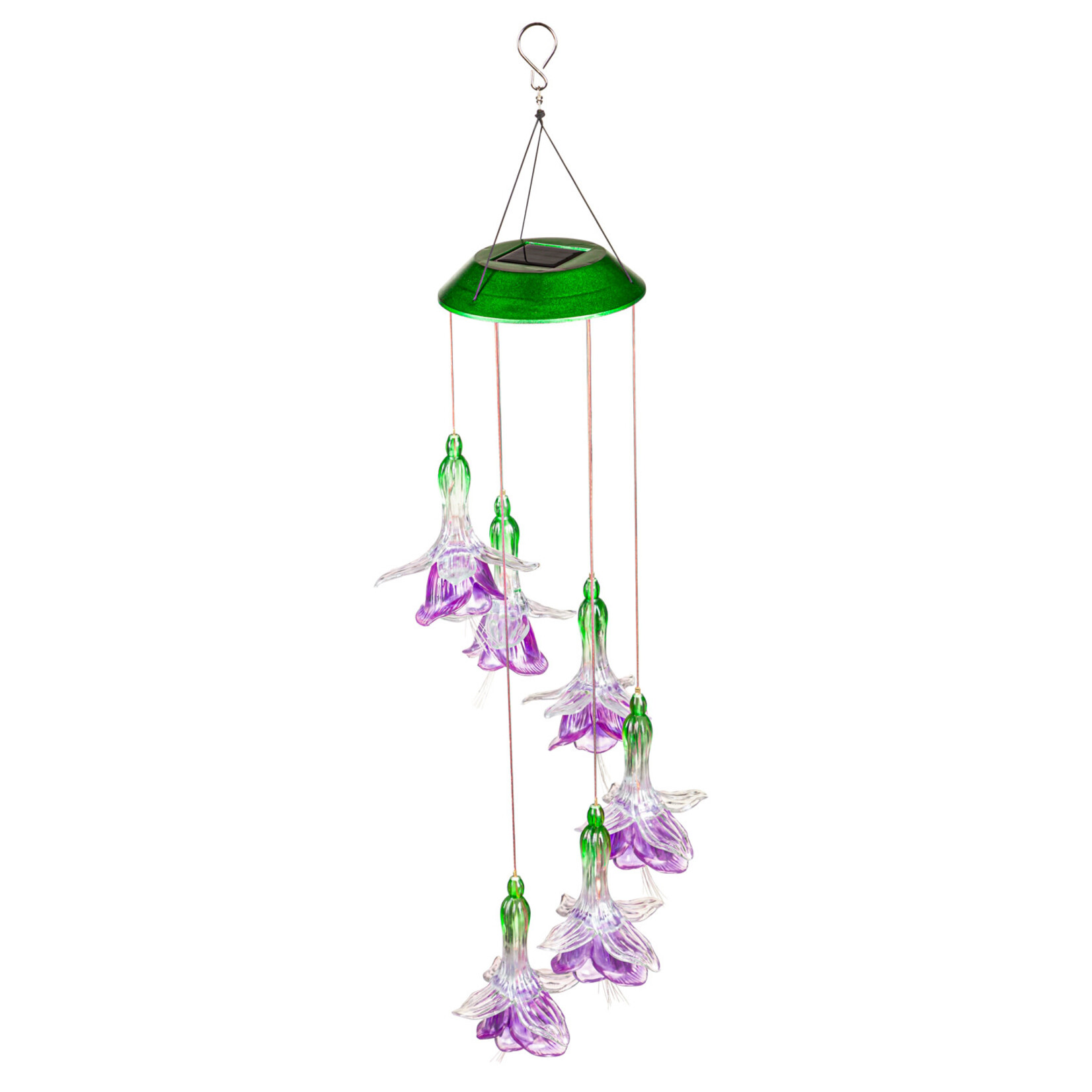 White Light Pink Solar Fairy Mobile